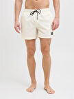 12272776 Hızlı Kuruyan Çift Cepli Erkek Deniz Short Krem