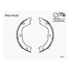 El Fren Balatası X-trail 2001-2007 T30 Kasa