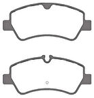 MGA 55568 Arka Fren Disk Balata Kablosuz Custom V362 12-V363 13 BK212M008AABK21