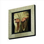 Hz İsa Görseli Baskılı MDF  Magnet(KRG-102)Buzdolabı Süsü