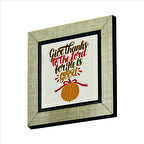 Zebur 107:1 Baskılı MDF  Magnet(KRG-112)Buzdolabı Süsü