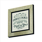 Yeşaya 26:3  Baskılı MDF  Magnet(KRG-126)Buzdolabı Süsü