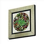 İtalyan Mutfağı  Sembolleri Baskılı MDF  Magnet(KRG-054)Buzdolabı Süsü