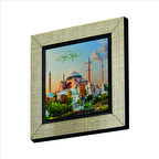 Ayasofya Baskılı MDF  Magnet(KRT-001)Buzdolabı Süsü