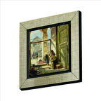 Emevi Camii Kapısı (Gustav Bauernfeind, 1890) Baskılı MDF  Magnet(KRT-134)Buzdolabı Süsü