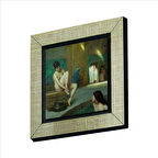 Hamamda Nü (Jean-Léon Gérôme, 1889) Baskılı MDF  Magnet(KRT-139)Buzdolabı Süsü