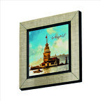 Kız Kulesi  Baskılı MDF  Magnet(KRT-018)