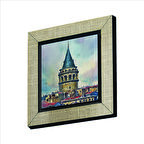 Galata Kulesi  Baskılı MDF  Magnet(KRT-020)