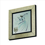 Semazen Baskılı MDF  Magnet(KRT-072)