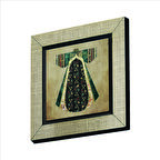 Osmanlı Saray Kaftanı Baskılı MDF  Magnet(KRT-082)
