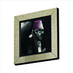 2. Abdülhamid Baskılı MDF  Magnet(KRT-097)Buzdolabı Süsü