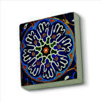 Yâ Allah  (8 kere) Baskılı Doğaltaş  Magnet(KH-139)Buzdolabı Süsü