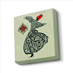 “Ya olduğun gibi görün,  ya göründüğün gibi ol.” Baskılı Doğaltaş  Magnet(KH-206)Buzdolabı Süsü