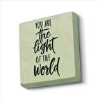 Matta 5:14  Baskılı Doğaltaş  Magnet(KRG-120)