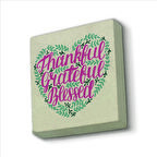 Şükran günü için kulanılan ifade  Baskılı Doğaltaş  Magnet(KRG-124)