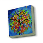 Ağaç Baskılı Doğaltaş  Magnet(KRG-149)