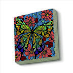 Kelebek Baskılı Doğaltaş  Magnet(KRG-152)