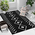 Kaymaz Taban Yıkanabilir Halı – Mutfak, Salon, Yatak Odası için Modern Dijital Baskı Halı