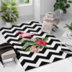 Kaymaz Taban Yıkanabilir Halı – Mutfak, Salon, Yatak Odası için Modern Dijital Baskı Halı