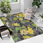 Kaymaz Taban Yıkanabilir Halı – Mutfak, Salon, Yatak Odası için Modern Dijital Baskı Halı