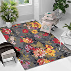 Kaymaz Taban Yıkanabilir Halı – Mutfak, Salon, Yatak Odası için Modern Dijital Baskı Halı