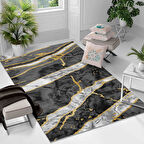 Kaymaz Taban Yıkanabilir Halı – Mutfak, Salon, Yatak Odası için Modern Dijital Baskı Halı