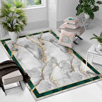 Kaymaz Taban Yıkanabilir Halı – Mutfak, Salon, Yatak Odası için Modern Dijital Baskı Halı