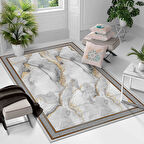 Kaymaz Taban Yıkanabilir Halı – Mutfak, Salon, Yatak Odası için Modern Dijital Baskı Halı