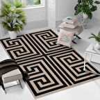 Kaymaz Taban Yıkanabilir Halı – Mutfak, Salon, Yatak Odası için Modern Dijital Baskı Halı