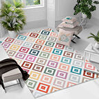 Kaymaz Taban Yıkanabilir Halı – Mutfak, Salon, Yatak Odası için Modern Dijital Baskı Halı