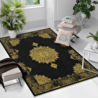 Kaymaz Taban Yıkanabilir Halı – Mutfak, Salon, Yatak Odası için Modern Dijital Baskı Halı