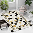 Kaymaz Taban Yıkanabilir Halı – Mutfak, Salon, Yatak Odası için Modern Dijital Baskı Halı