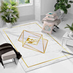 Kaymaz Taban Yıkanabilir Halı – Mutfak, Salon, Yatak Odası için Modern Dijital Baskı Halı