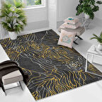 Kaymaz Taban Yıkanabilir Halı – Mutfak, Salon, Yatak Odası için Modern Dijital Baskı Halı