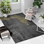 Kaymaz Taban Yıkanabilir Halı – Mutfak, Salon, Yatak Odası için Modern Dijital Baskı Halı