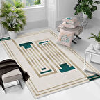 Kaymaz Taban Yıkanabilir Halı – Mutfak, Salon, Yatak Odası için Modern Dijital Baskı Halı