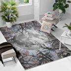 Kaymaz Taban Yıkanabilir Halı – Mutfak, Salon, Yatak Odası için Modern Dijital Baskı Halı