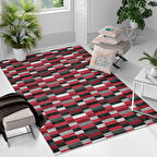 Kaymaz Taban Yıkanabilir Halı – Mutfak, Salon, Yatak Odası için Modern Dijital Baskı Halı (SLNHAL160)