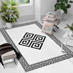 Kaymaz Taban Yıkanabilir Halı – Mutfak, Salon, Yatak Odası için Modern Dijital Baskı Halı