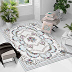 Kaymaz Taban Yıkanabilir Halı – Mutfak, Salon, Yatak Odası için Modern Dijital Baskı Halı