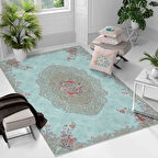 Kaymaz Taban Yıkanabilir Halı – Mutfak, Salon, Yatak Odası için Modern Dijital Baskı Halı