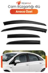 Opel Vectra C 2002-2009 Sedan Kasalara Uyumlu 4lü Cam Rüzgarlığı