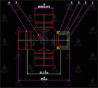 Maher 10389 İstavroz Mafsal Saft Canter 304 444 L-200 02-05 4x4 Arka 85mm X 30mm İçten Segman 