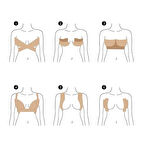 Göğüs Dikleştirme Bandı S Beden 2.5 Cm.