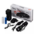 Black Wt-037-şarjlı Zoomlu Acil Durum Feneri