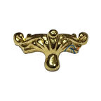 Köşe Etekli Sandık Ayağı, Kutu Ayak 1,5 Cm - Sarı