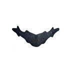 Antika Tarz Dekoratif Pirinç Gönye - Yan, Oksit