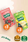 Humm Organic Organik 2'li Karma Vegan Mini Küpler Paketi 30 G X 6 Adet