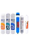 Kapalı Kasa Su Arıtma Cihazı 6lı Inline Filtresi Seti 10 Aşamalı Kuno Membran