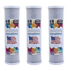 Su Arıtma Filtresi 10 İnç Blok Karbon Filtre 3 Adet